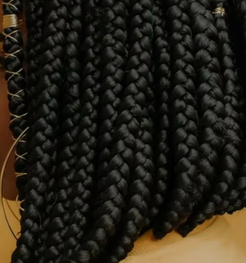 Verschillende boxbraid stylen, cornrows, wheave, crochet…………, Ophalen of Verzenden, Nieuw