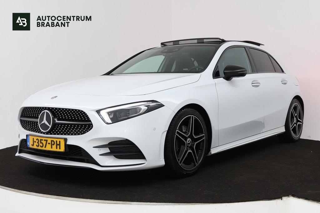 Mercedes-Benz A-klasse 180 Business Solution Plus AMG (PANOR, 136 pk, Gebruikt, 4 cilinders, Wit