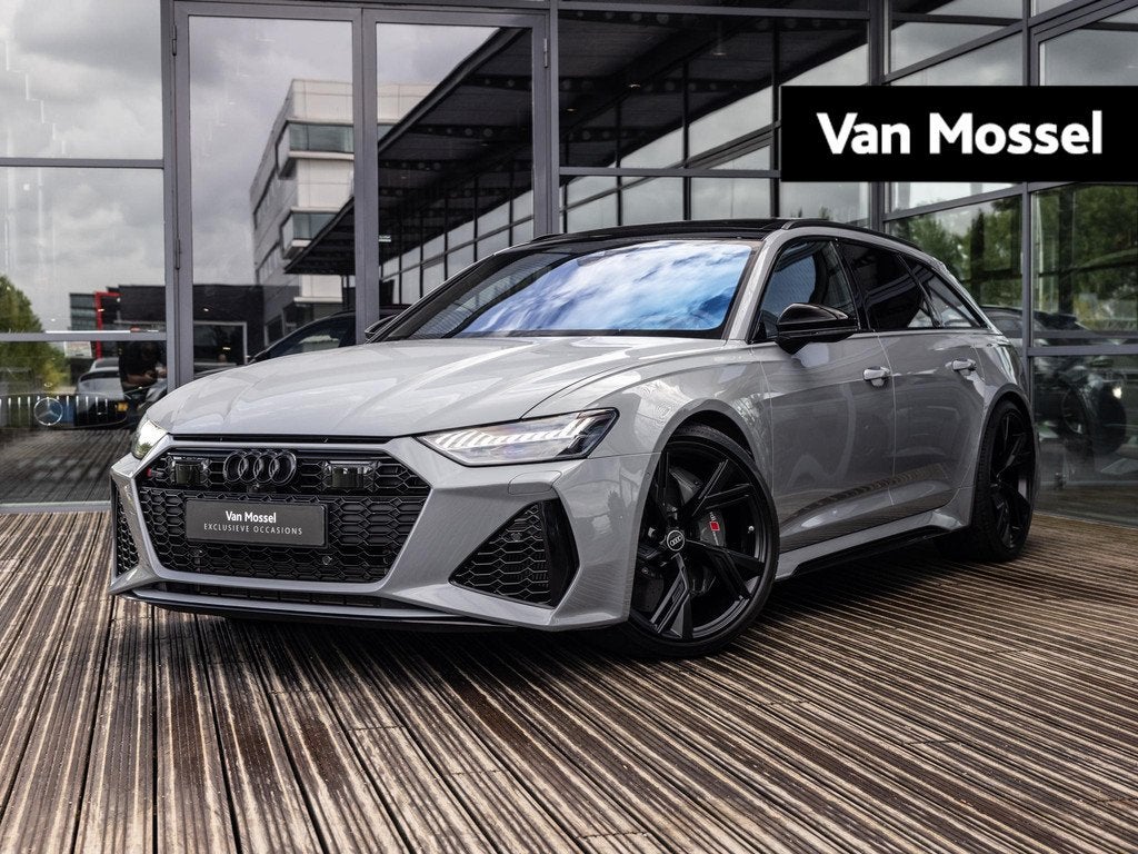 Audi RS6 Avant 4.0 TFSI quattro | RS DYNAMIC PLUS | KERAMISC, Auto's, Audi, Bedrijf, Te koop, RS6, 360° camera, 4x4, ABS, Adaptive Cruise Control