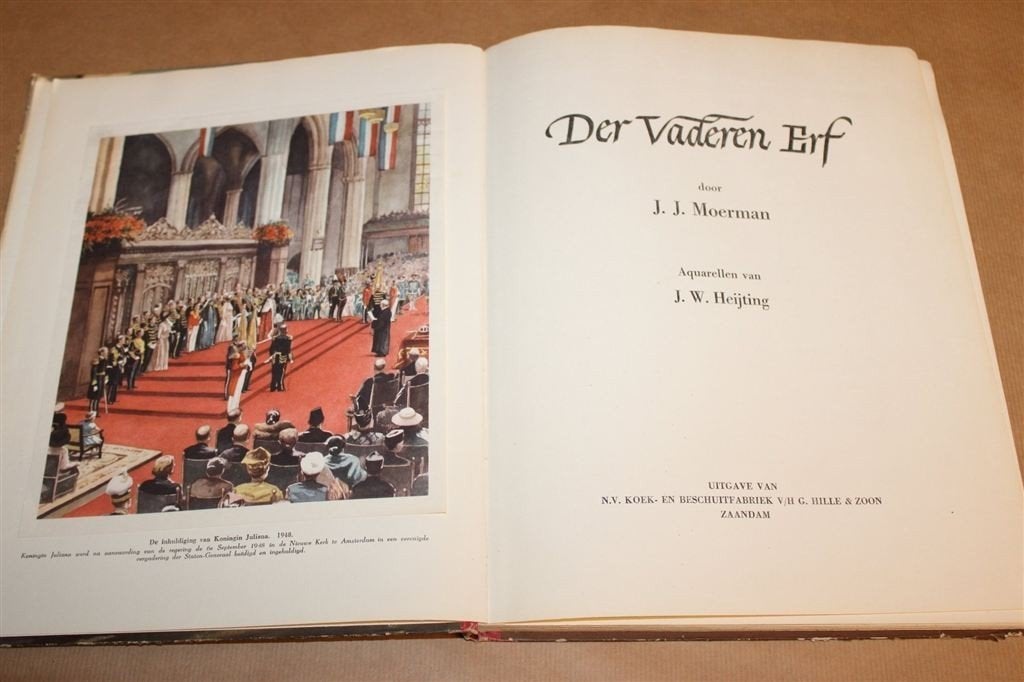 Der Vaderen Erf — Compleet Plaatjesalbum Hille ca 1952, Ophalen of Verzenden, Gelezen
