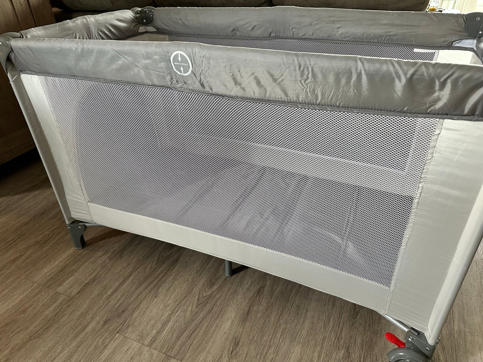 Campingbedje met matras, Kinderen en Baby's, Ophalen, Gebruikt, Reisbedje