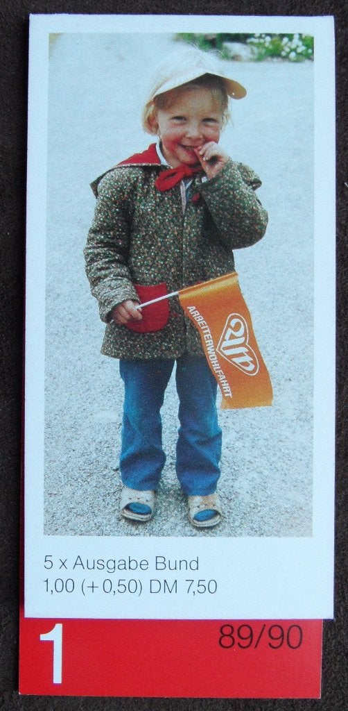 Postzegelboekje Duitsland – AWO hulpverlening  1989/90 DB, Ophalen of Verzenden, BRD, Postfris