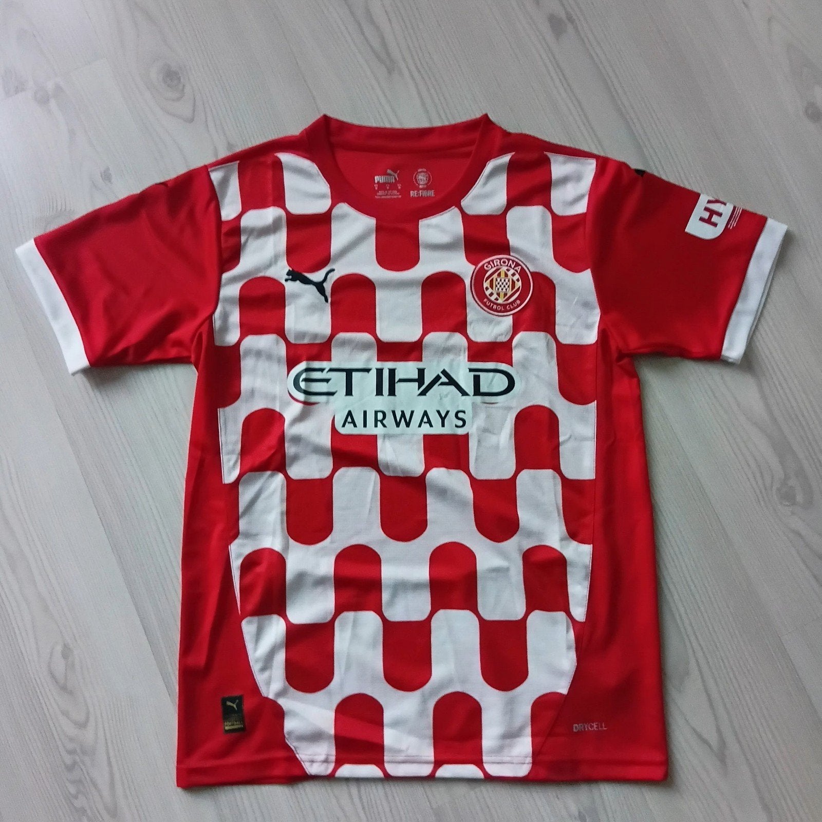 Girona FC heren voetbalshirt size medium, Ophalen of Verzenden, Zo goed als nieuw, Shirt