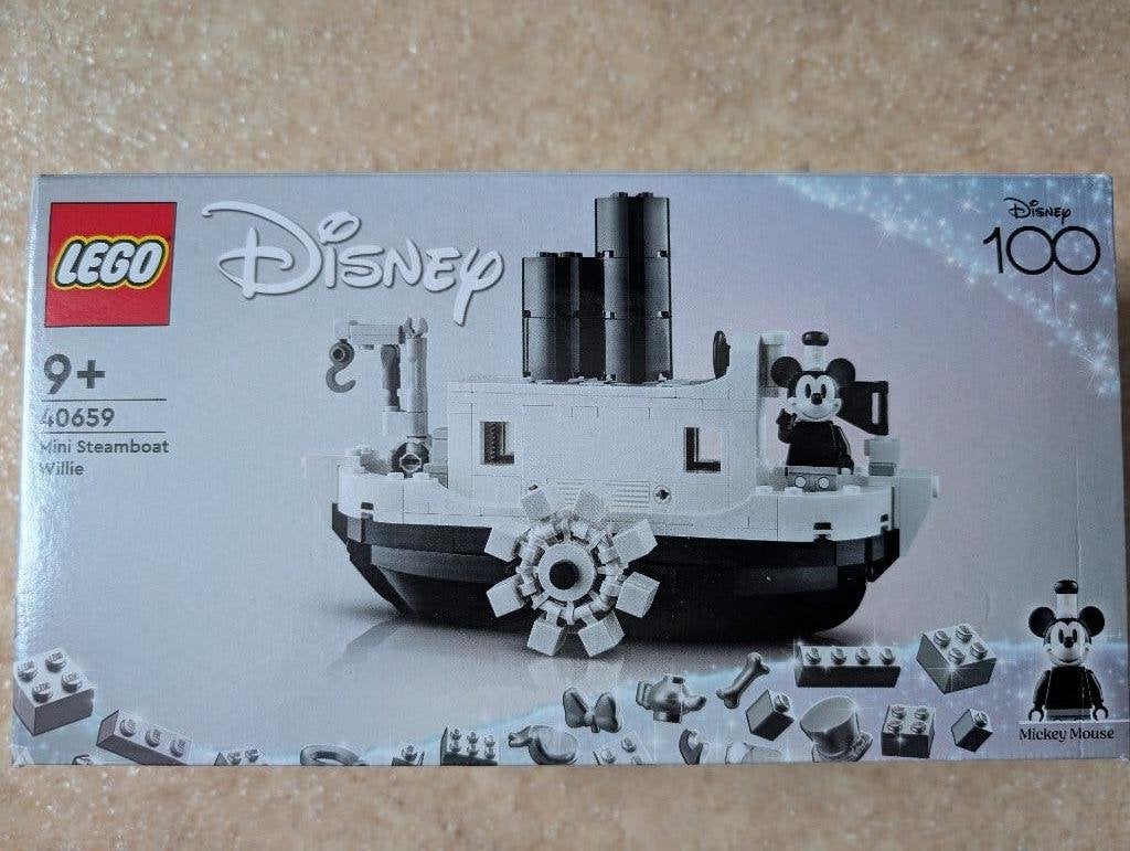 Lego 40659 mini stoomboot Willie, Lego, Nieuw, Ophalen of Verzenden, Disney