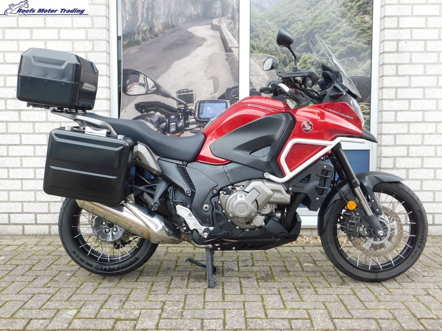 HONDA VFR 1200 X CROSSTOURER, 3 delige kofferset, bj \'19, Motoren, Motoren | Honda, HONDA, 4 cilinders, Motorrijbewijs A, Onbekend