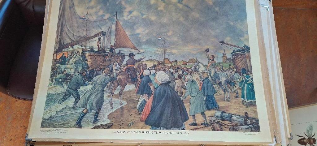 Schoolplaat, Ophalen, Geschiedenis