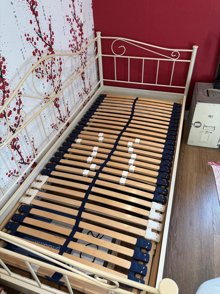 IKEA lattenbodem sultan planet 90x200m, Ophalen, Gebruikt, 90 cm, Eenpersoons