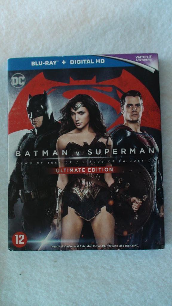 Batman v Superman dawn of justice ultimate edition blu-ray, Cd's en Dvd's, Blu-ray, Ophalen of Verzenden, Zo goed als nieuw, Actie