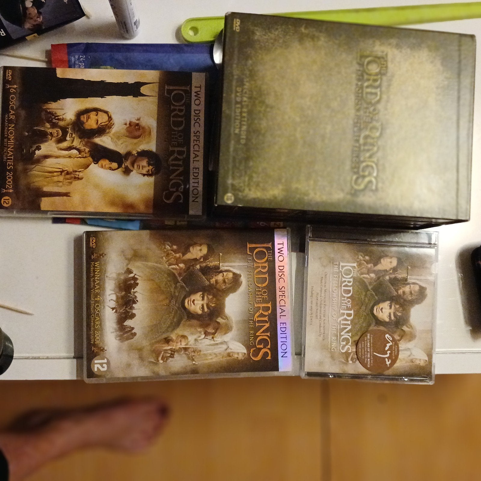 Lord of the Rings DVD Special Edition Collectie, Ophalen of Verzenden, Inclusief doosje, Vanaf 12 jaar, Gebruikt