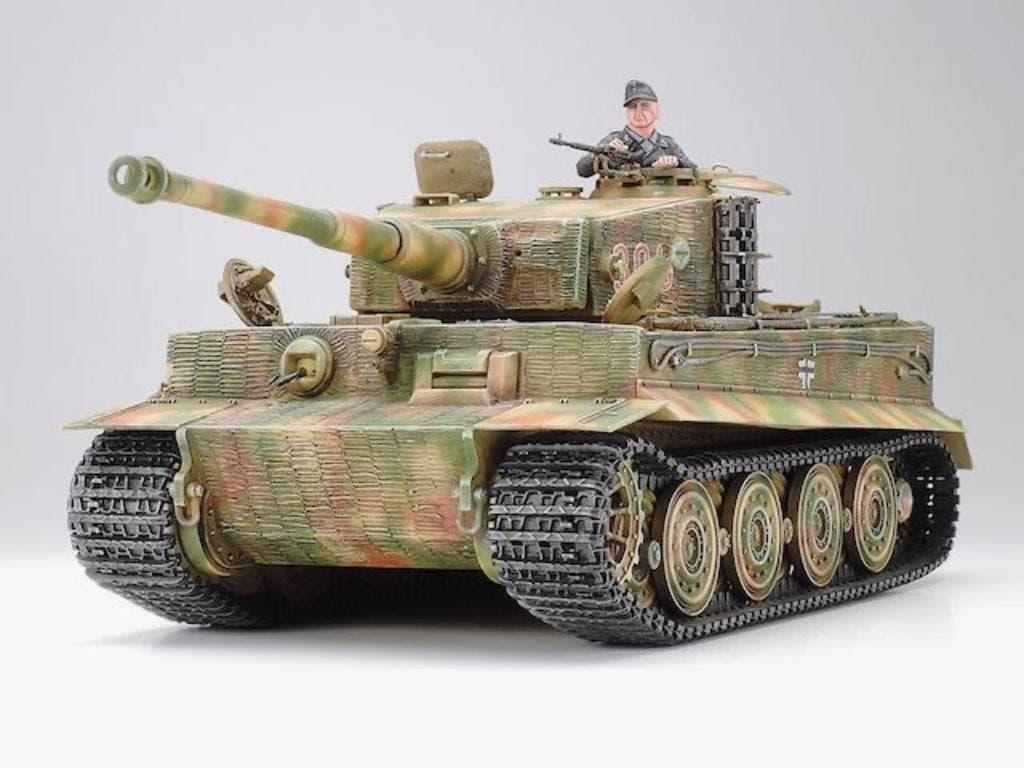 Tamiya	35146	German Tiger I Tank Late 1/35 incl alu loop, Ophalen of Verzenden, Nieuw, 1:32 tot 1:50, Italeri