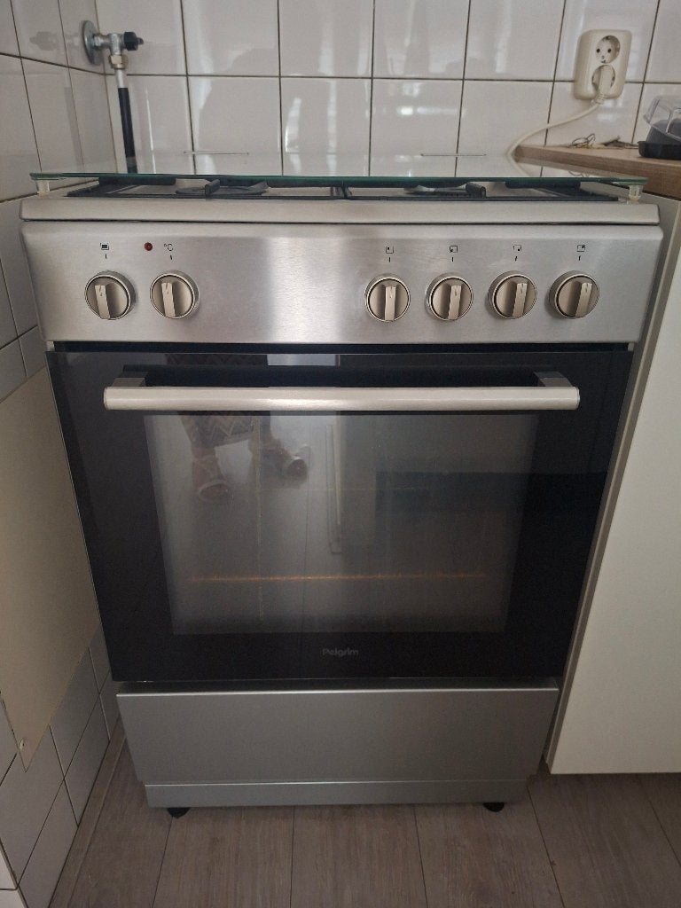 Gasfornuis met ingebouwde oven., Ophalen, Meerkleurig, Overige materialen, Overige merken
