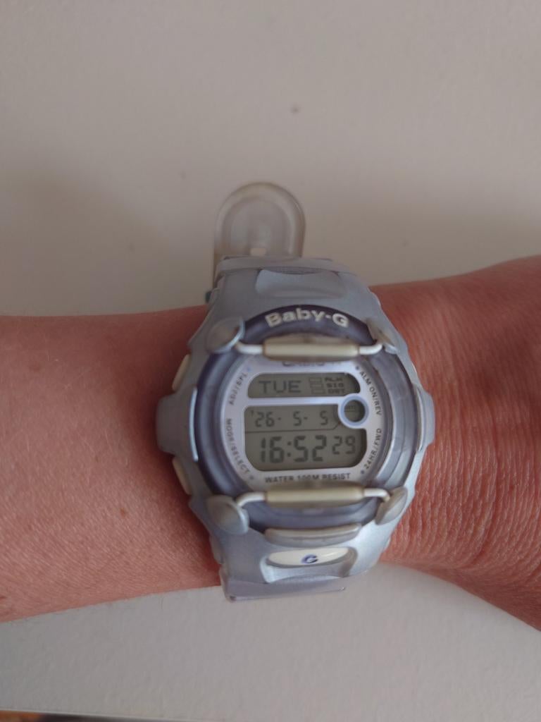 Casio Baby-G Digitaal Horloge - licht blauw, Overige merken, Kunststof, Polshorloge, Kunststof