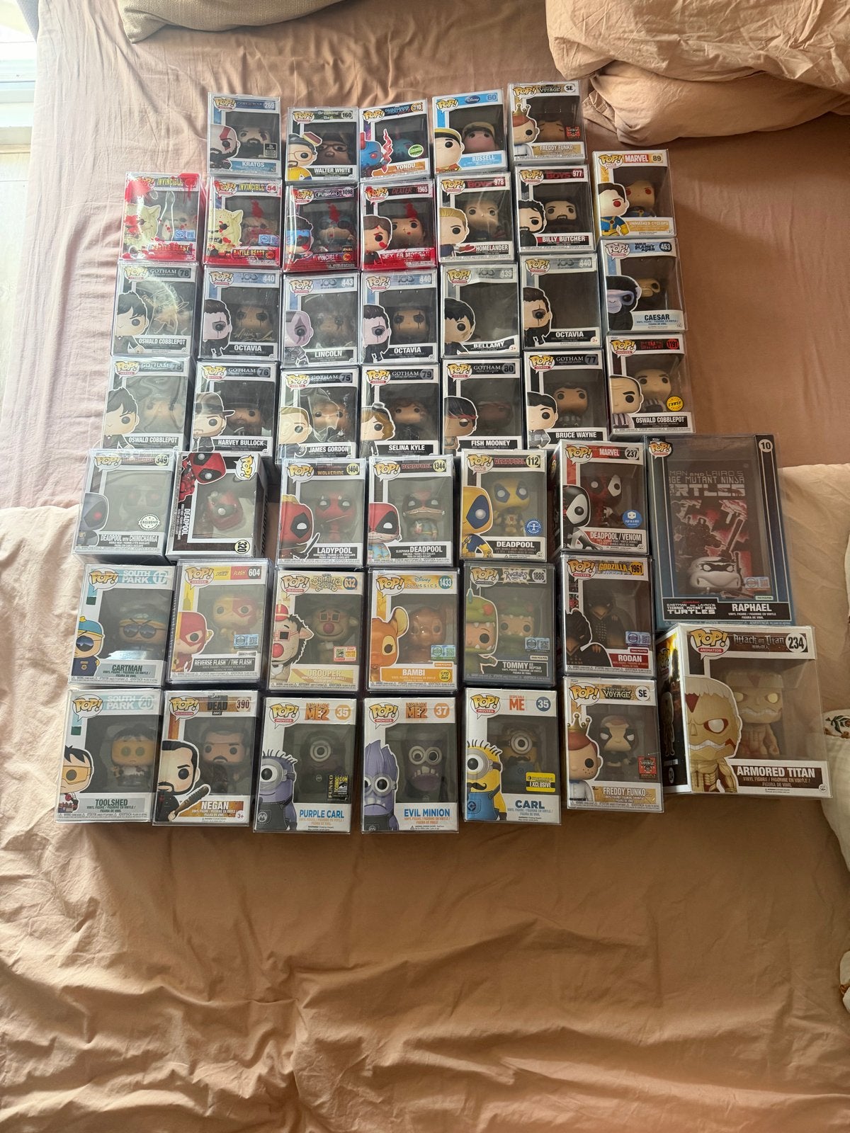 Grote collectie Funko Pops (diverse series), Ophalen of Verzenden, Zo goed als nieuw
