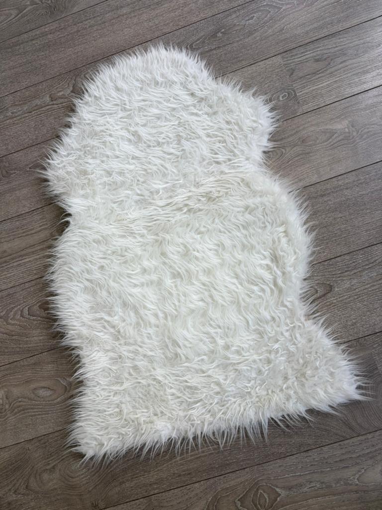 Imitatie schapenvacht, Ophalen of Verzenden, Gebruikt