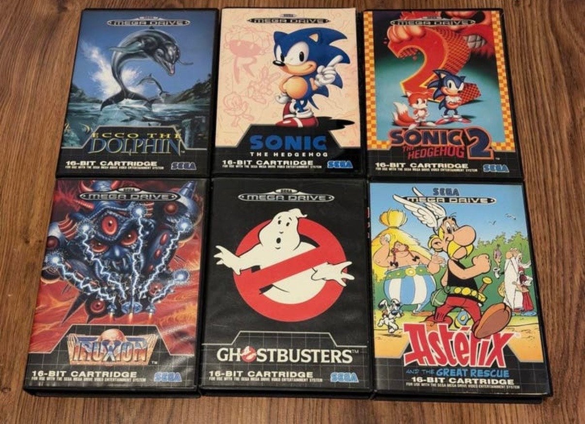 Sega Mega Drive Games - Sonic, Ecco, Ghostbusters, Asterix, Avontuur en Actie, Gebruikt, 1 speler, Ophalen of Verzenden
