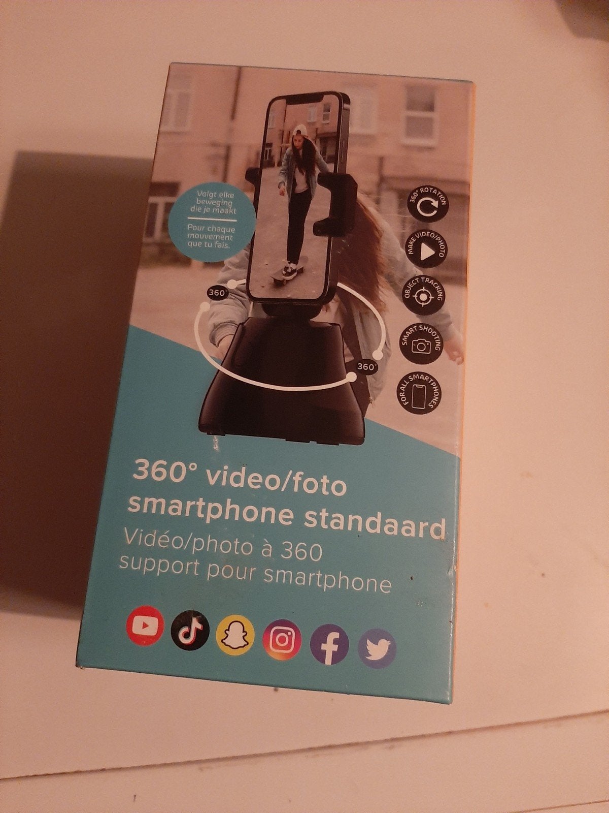 360 Roterende Mobiele Telefoon Houder - Smart Tracking, Ophalen of Verzenden