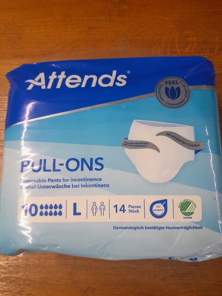 Attends pull-ons luier broekje voor volwassenen, Diversen, Verpleegmiddelen, Ophalen of Verzenden, Nieuw
