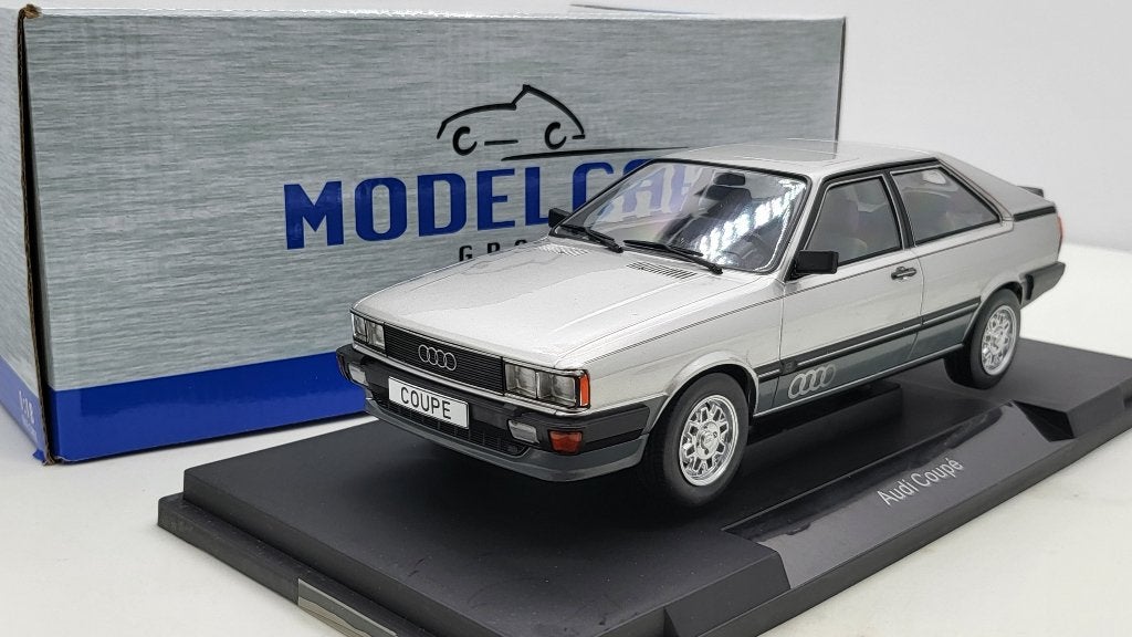 Audi Coupe GT Grijs 1983, Hobby en Vrije tijd, Modelauto's | 1:18, Overige merken, Overige merken, Auto, Nieuw