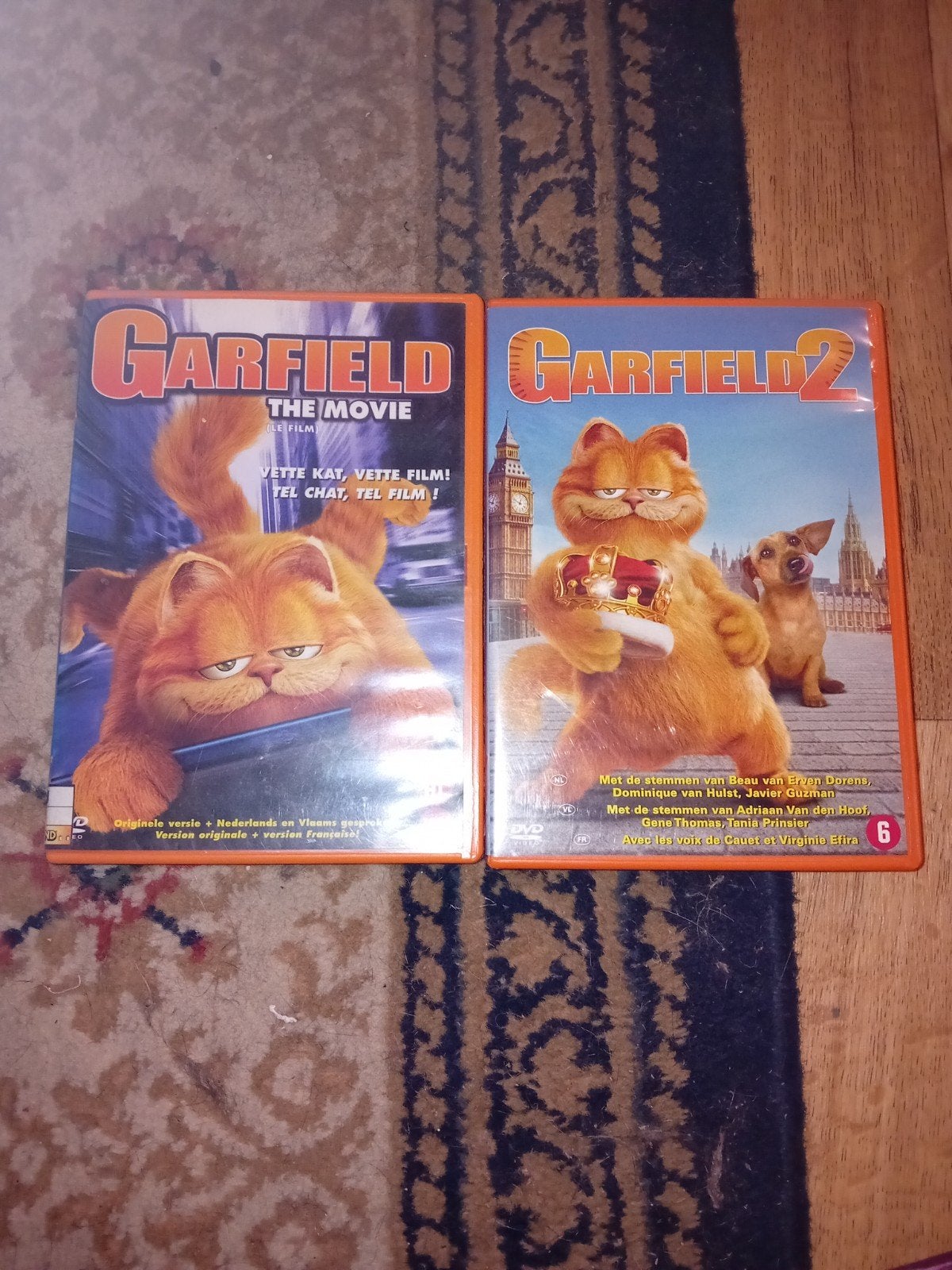 Garfield The Movie & Garfield 2 DVD Boxset, Ophalen of Verzenden, Zo goed als nieuw, Vanaf 6 jaar, Nederlands