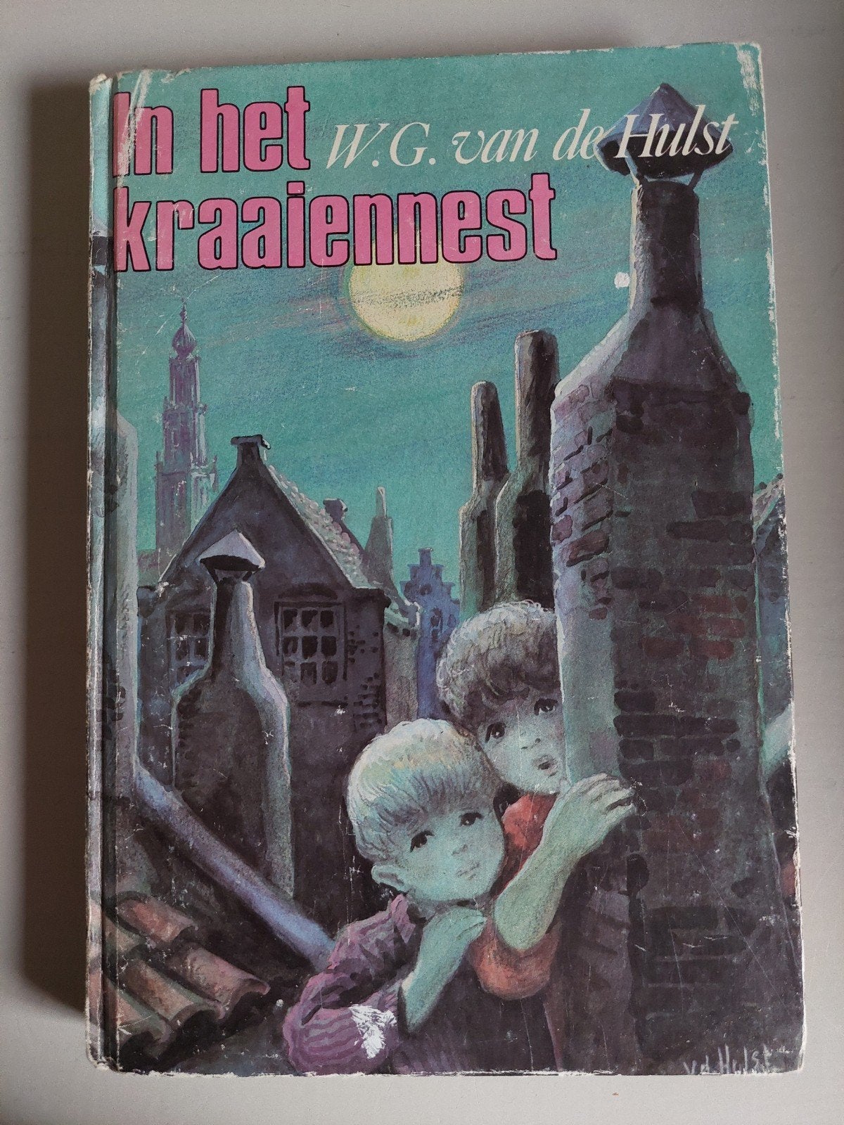 In het Kraaiennest - W.G. van de Hulst (Veertiende druk), Ophalen of Verzenden, Gelezen, W.G. van de Hulst, Fictie algemeen