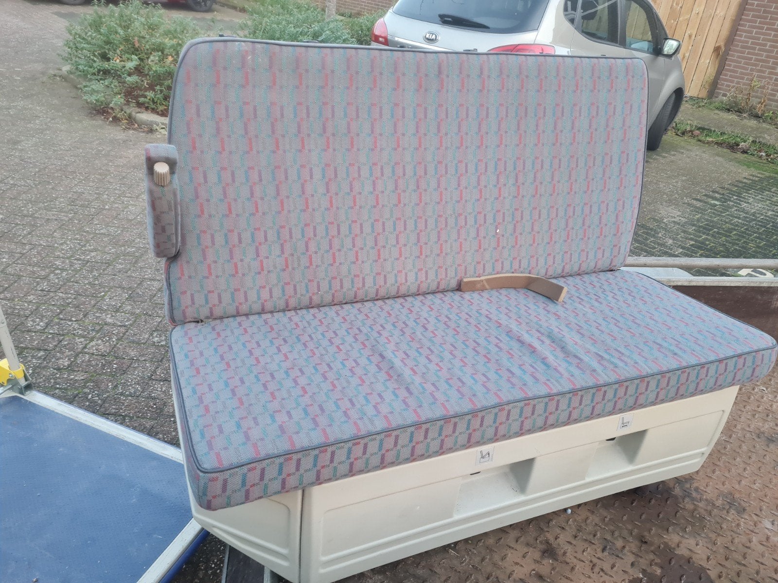 Camper interieur onderdelen: bank, keuken, kasten, stoel, Ophalen of Verzenden, Gebruikt