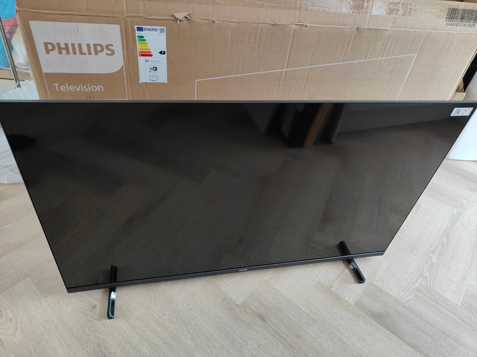 Philips UHD 43 inch televisie, Ophalen, Philips, LED, 50 Hz