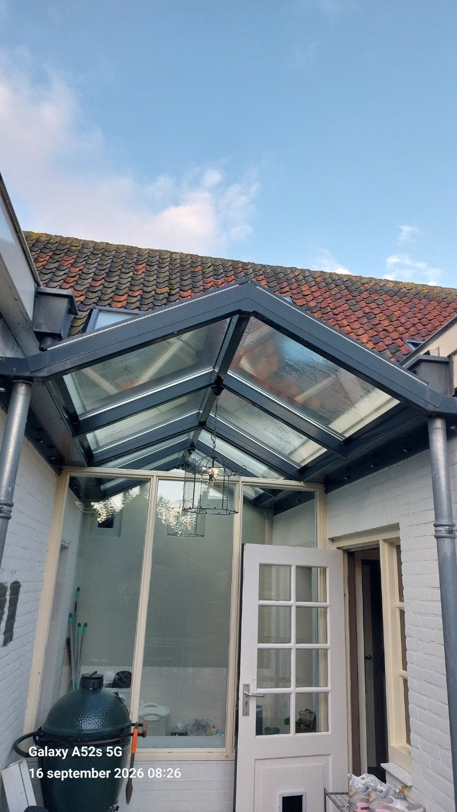 Stalen lichtstraat met dubbel glas, Ophalen of Verzenden