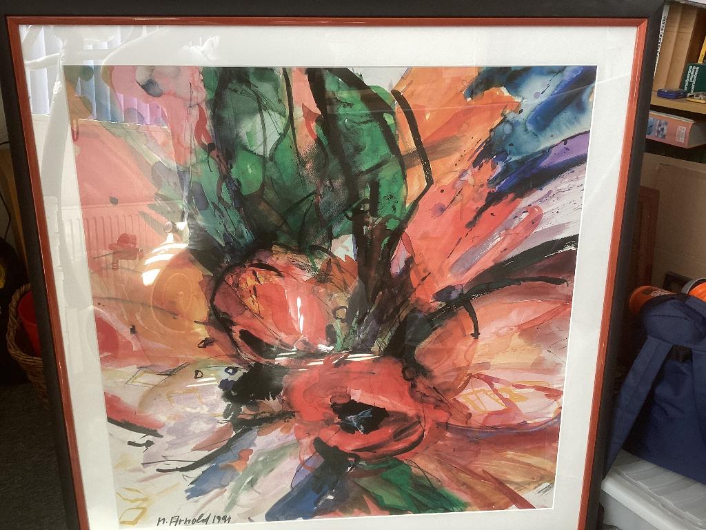 Mona Arnold - kunstwerk, Ophalen
