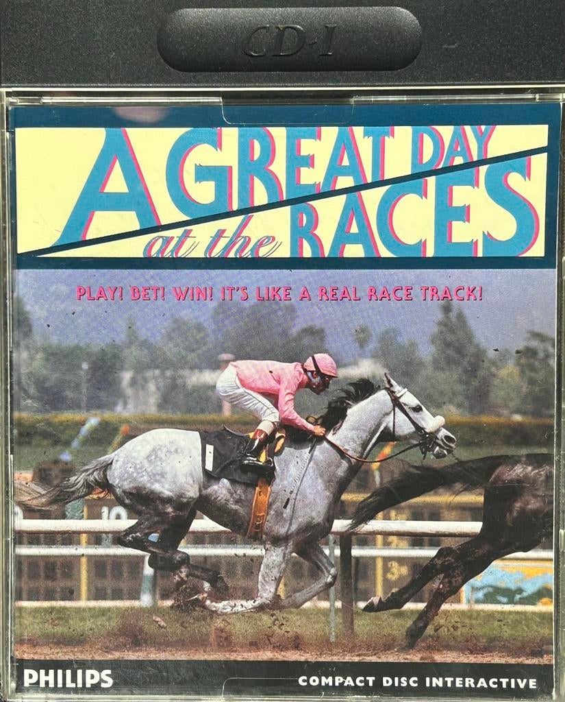 A Great Day at the Races - Philips CD-i (1993), Gebruikt, 1 speler, Eén computer, Ophalen of Verzenden