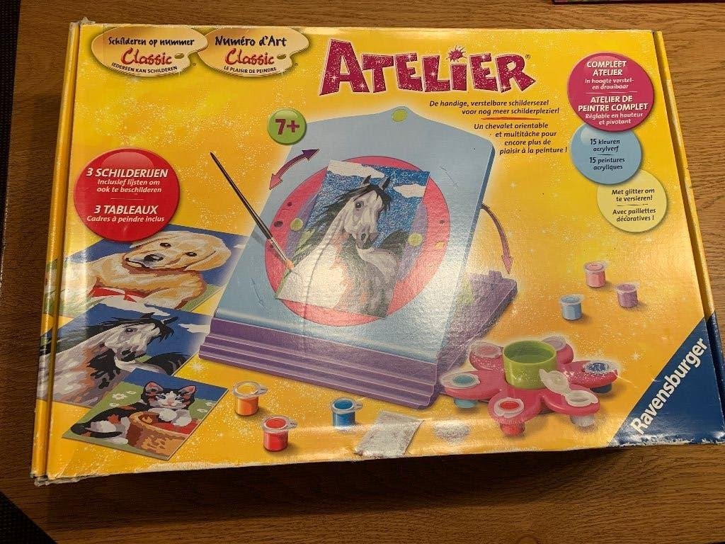 Schilderen op nummer Atelier, Ophalen, Zo goed als nieuw, Schilderen op nummer