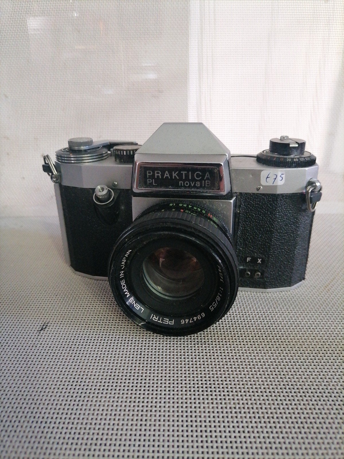 Vintage Praktica PL nova 1B foto camera, Ophalen of Verzenden, Gebruikt, Spiegelreflex, Overige Merken