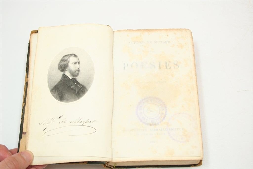 Poésies — Gedichtenbundel Alfred de Musset 1867 Antiek [FR], Ophalen of Verzenden