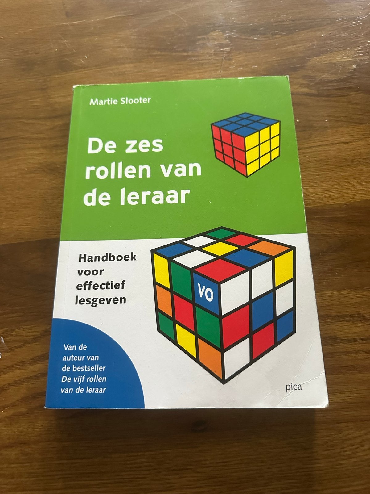 De zes rollen van de leraar - Martie Slooter (4e druk), Ophalen of Verzenden, Zo goed als nieuw, HBO