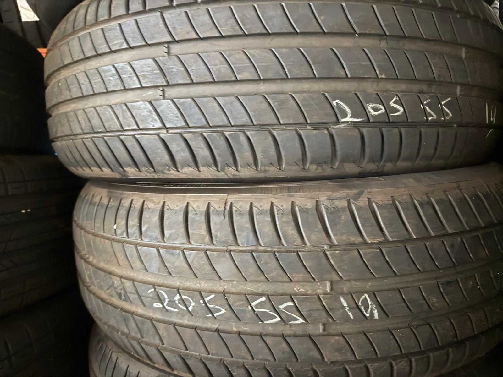 4x 205 55 19 97V Michelin Primacy 3 DEMO nieuw, 19 inch, Nieuw, Band(en), Personenwagen
