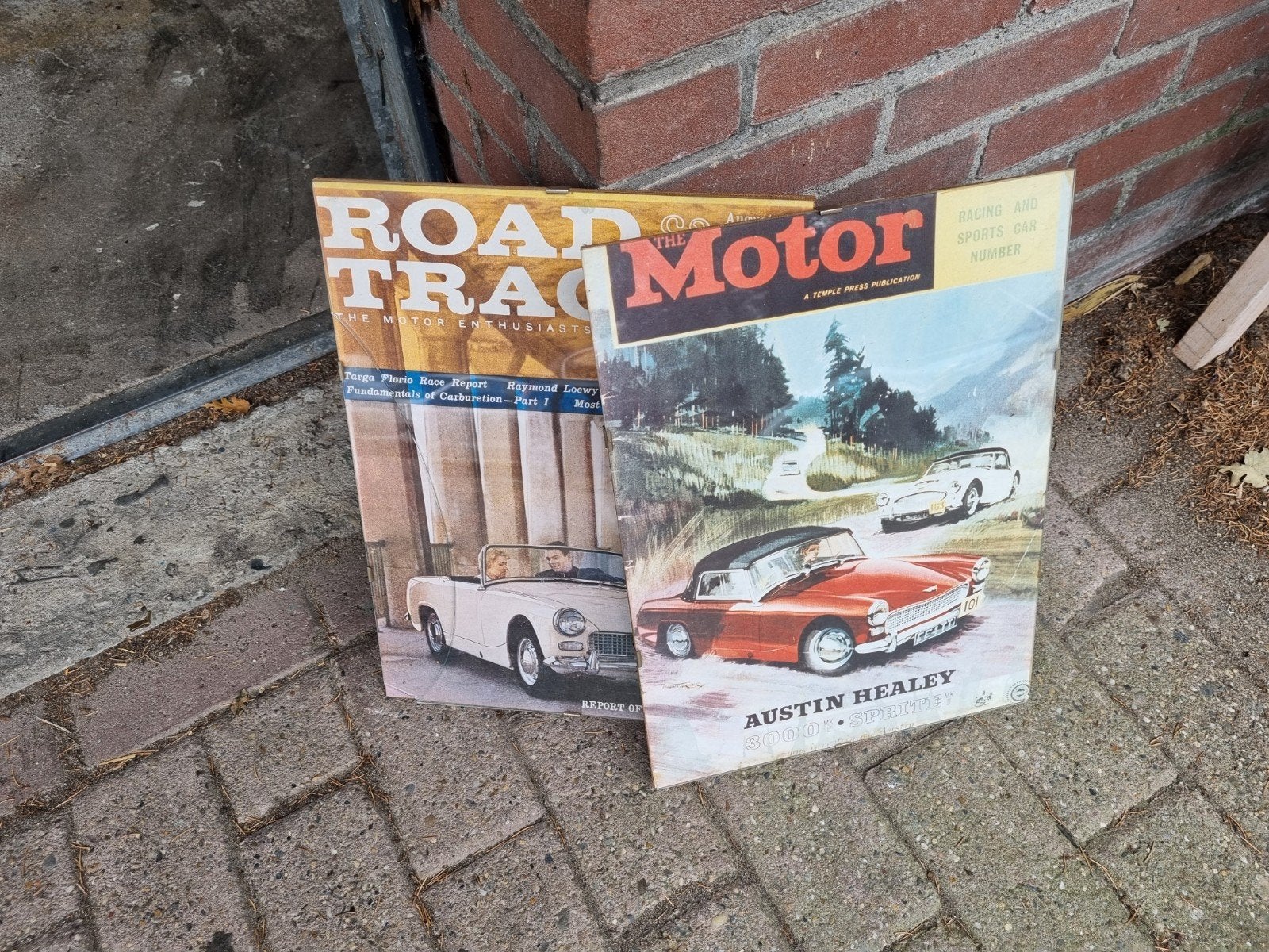 Auto posters, Ophalen