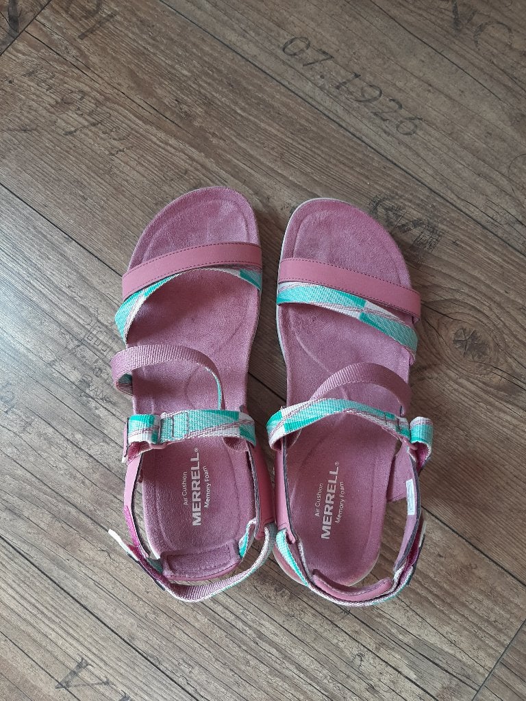 Merrell sandalen district mendi backstrap maat 39, Kleding | Dames, Schoenen, Merrell, Zo goed als nieuw, Roze, Sandalen of Muiltjes