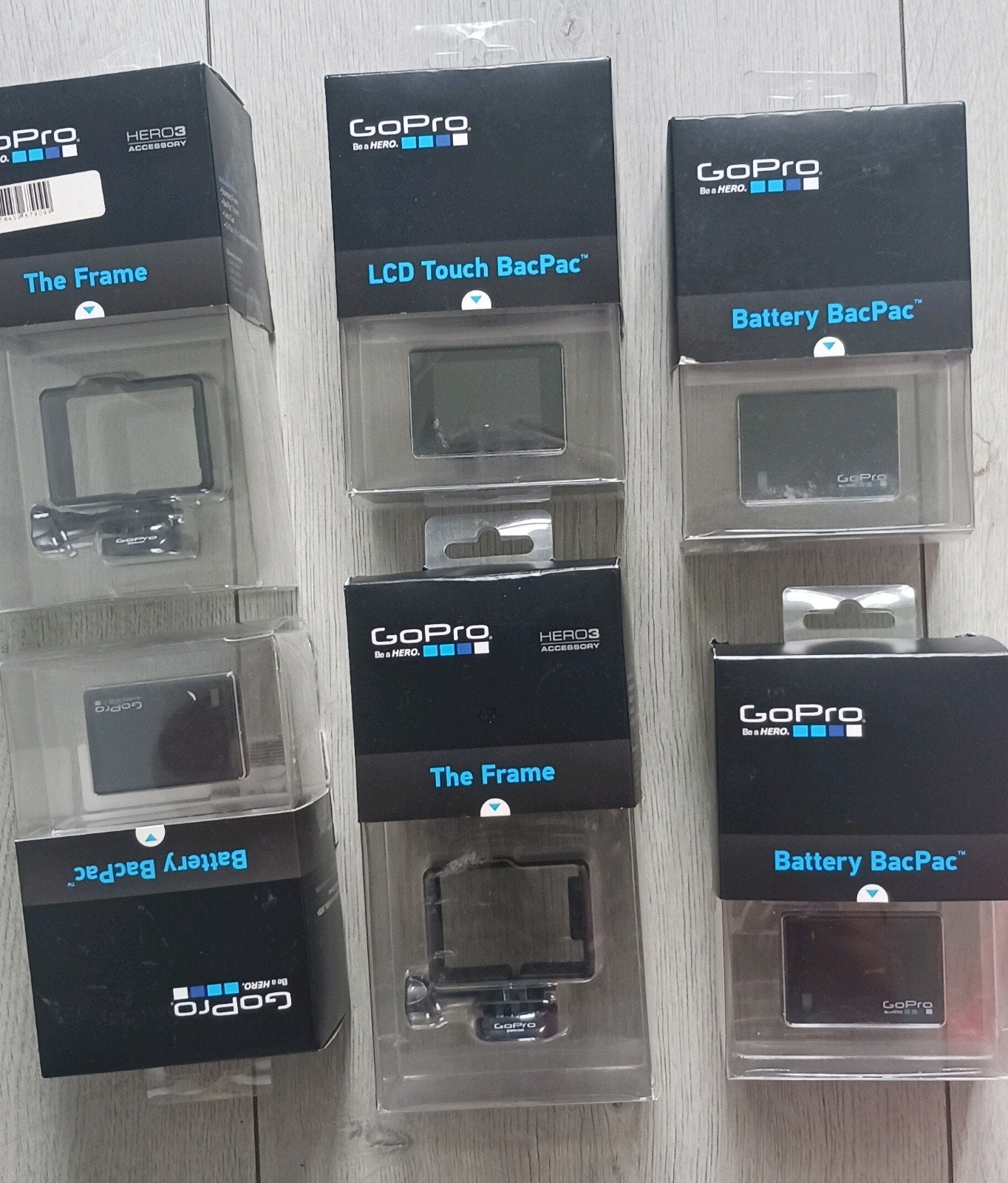 GoPro Accessoires: The Frame, LCD Touch BacPac, Ophalen of Verzenden, Nieuw, GoPro