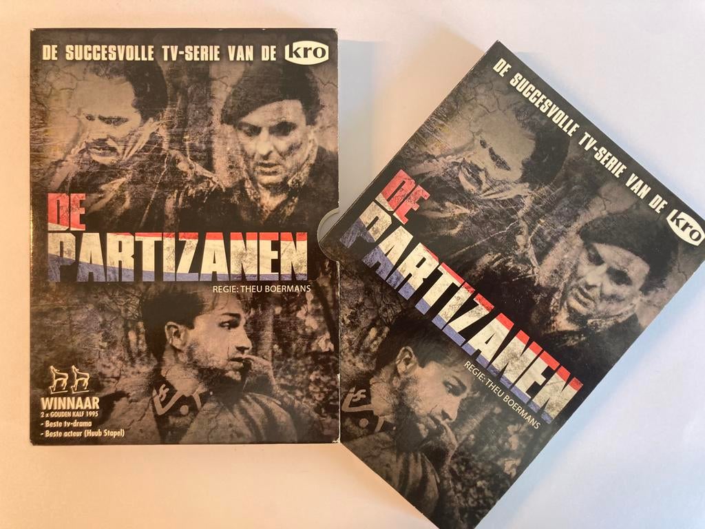 De Partizanen, 1995 / 3x DVD box / KRO / Theu Boermans, Vanaf 12 jaar, Ophalen of Verzenden, Zo goed als nieuw, Drama