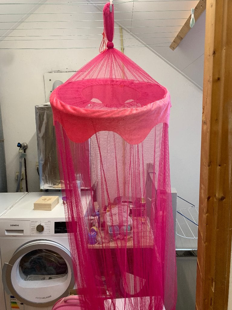 Klamboe roze voor kinderkamer, Ophalen, Overige merken, Zo goed als nieuw, Ophangbaar