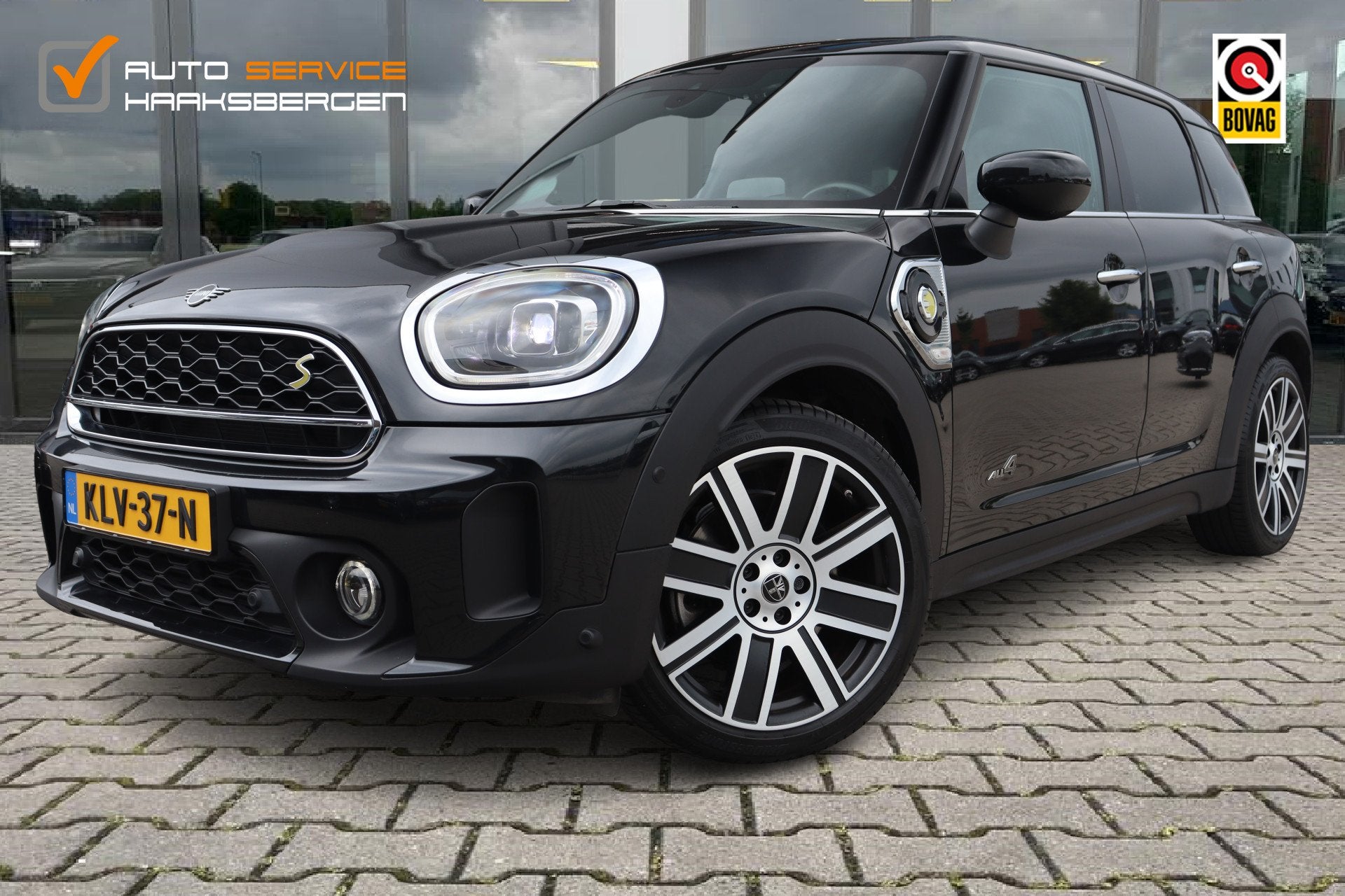 MINI Countryman 1.5 Cooper S E ALL4 Chili | Pano | Leder | C, Auto's, Mini, Automaat, Gebruikt, Countryman, Zwart
