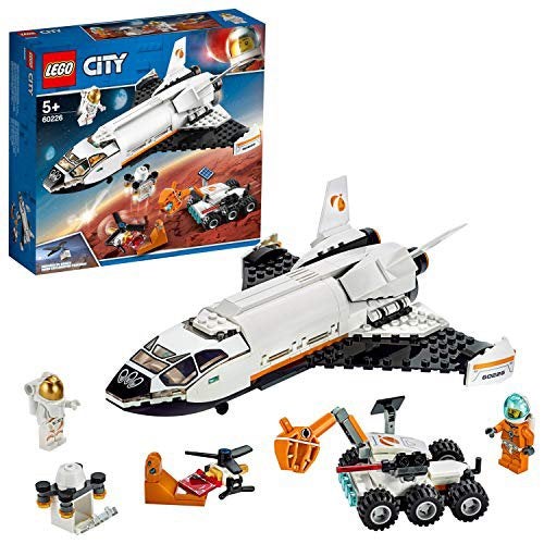 LEGO City Mars Onderzoeks Shuttle (60226) + Satelliet (60224, Ophalen of Verzenden, Gebruikt