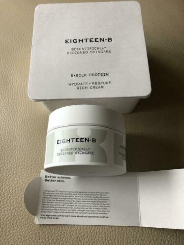 Eighteen B- Hydrate + Restore Rich Cream- 50ml- Nieuw!, Ophalen of Verzenden, Nieuw, Gehele gezicht, Verzorging