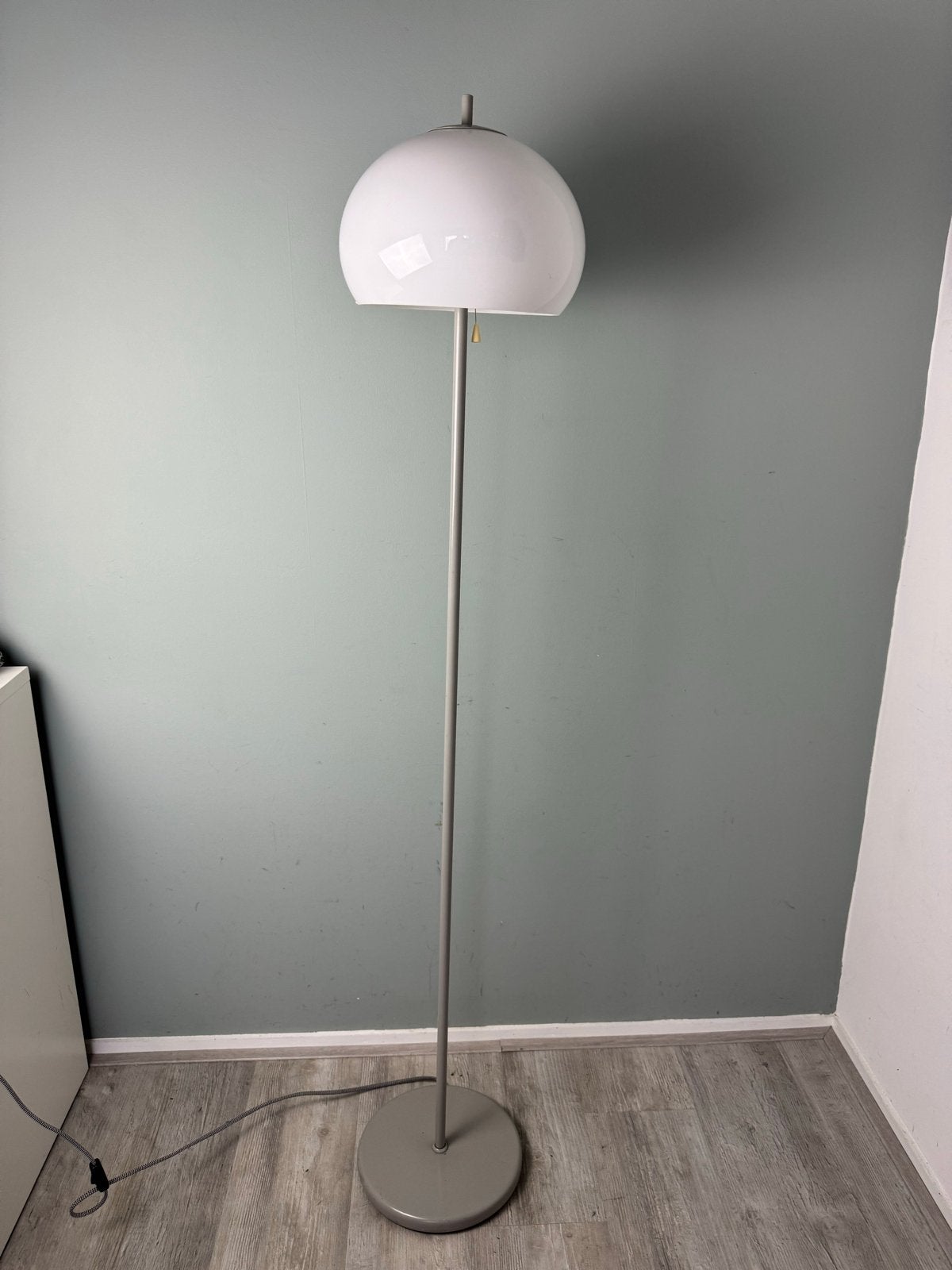 Vintage Dijkstra Mushroom vloerlamp - Stijlvolle leeslamp, Ophalen, Kunststof, Gebruikt, ?
