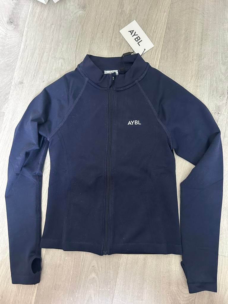 Seamless Zip Jacket Aybl maat, Kleding | Dames, Maat 38/40 (M), Blauw, Nieuw, Ophalen of Verzenden