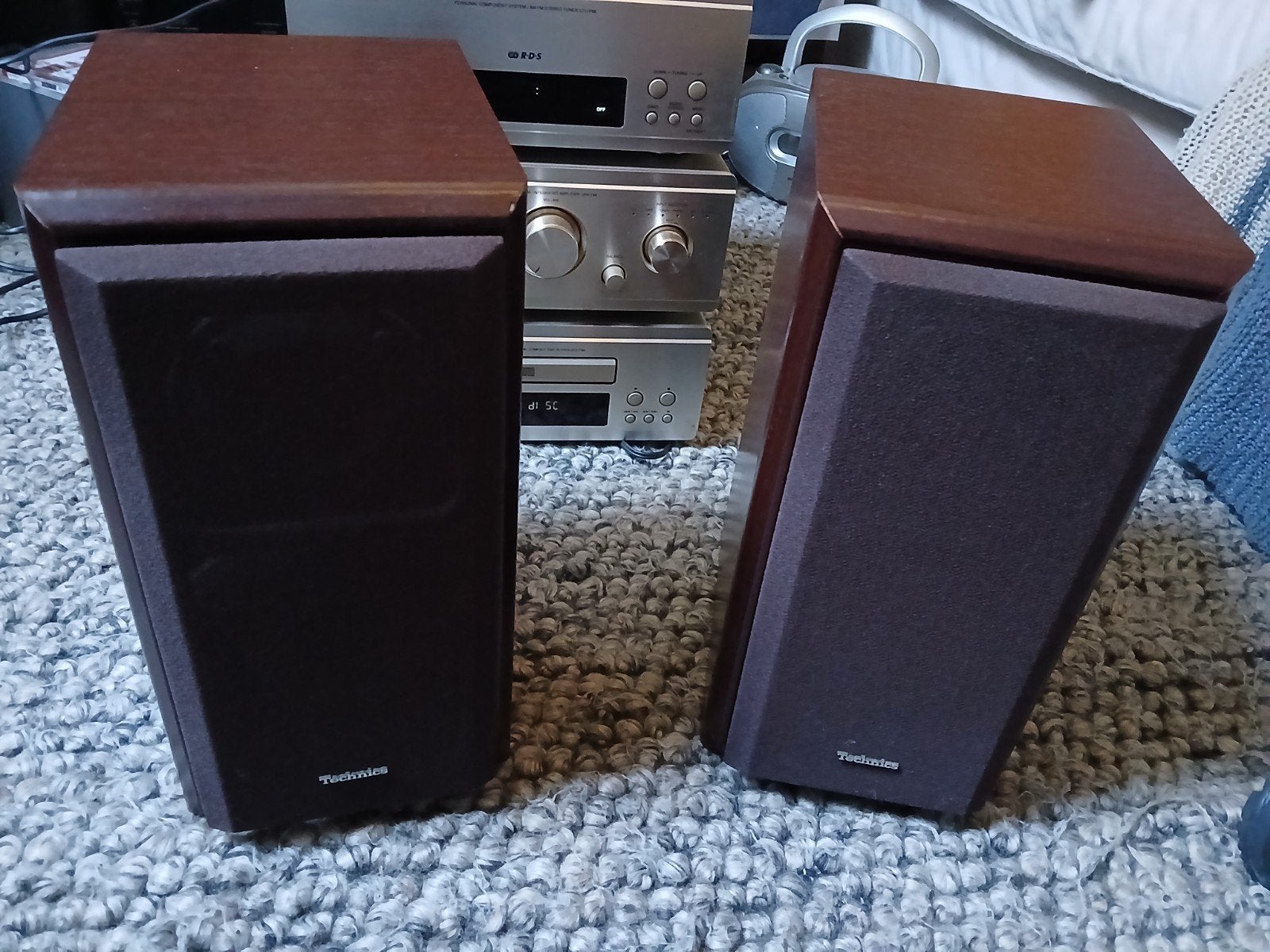Fraaie TECHNICS SB-HD350 Boekenplank Luidspr. - Goede Staat, Audio, Tv en Foto, Gebruikt, 60 tot 120 watt, Basreflex, Boekenplank luidspreker
