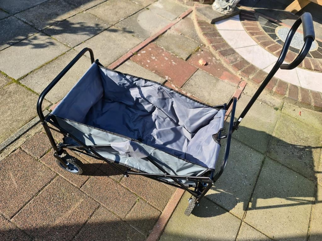 Opvouwbare bolderkar - Ideaal voor strand of tuin, Caravans en Kamperen, Ophalen of Verzenden, Opvouwbaar, Gebruikt