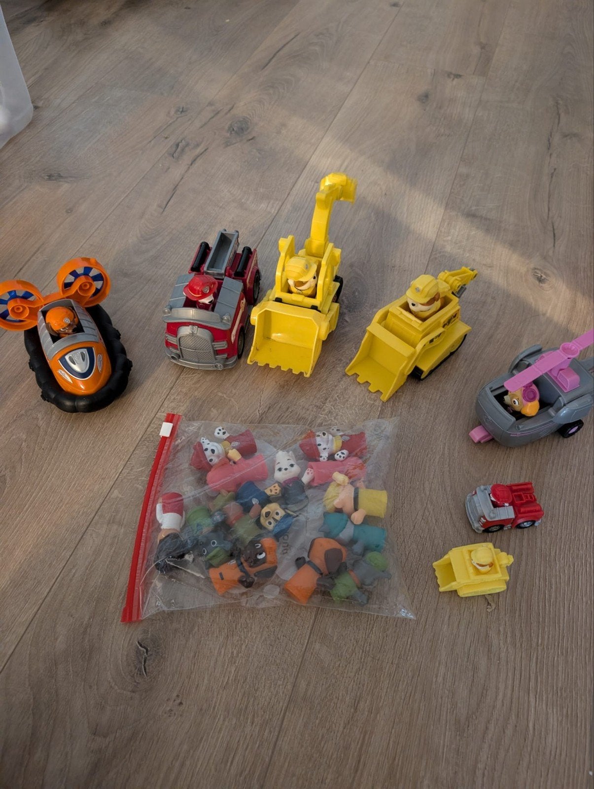 Paw Patrol Voertuigen en Figuren Set, Ophalen of Verzenden, Gebruikt