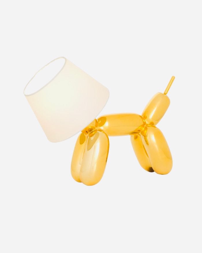 Jeff Koons Tafellamp Goud Ballon Gold Balloon Dog, Overige typen, Overige merken, Goud, 30 cm