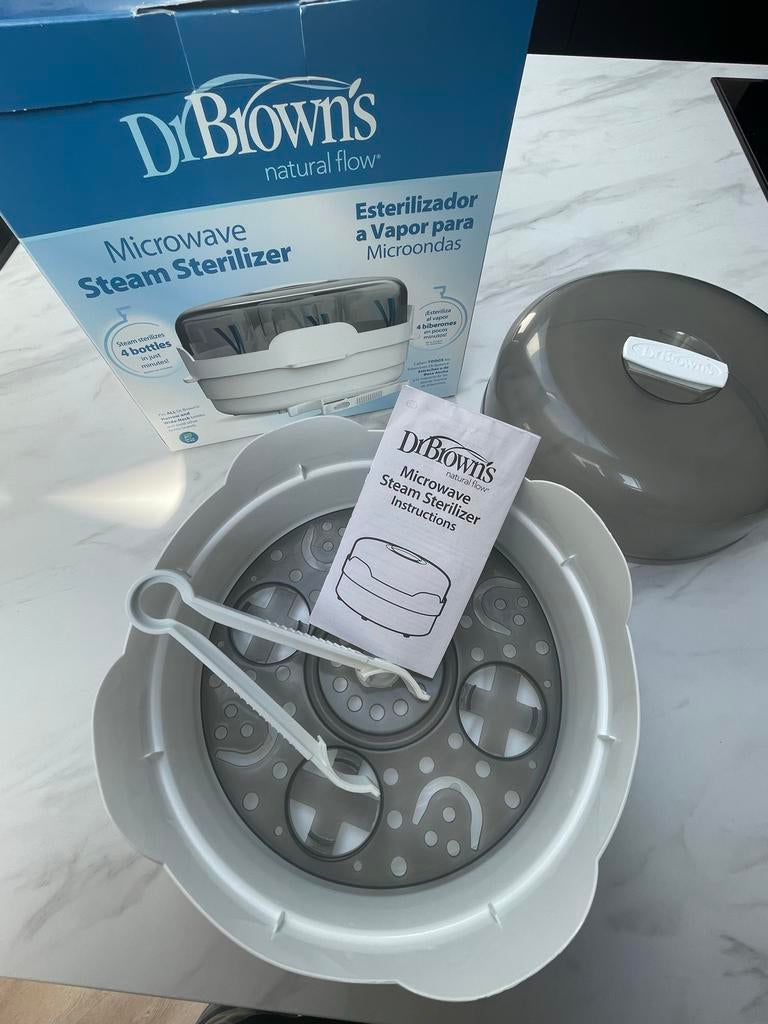 Dr. Brown's Magnetron Stoom Sterilisator, Ophalen, Zo goed als nieuw, Sterilisator