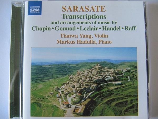 Sarasate - Tianwa Yang & Hadulla Transcriptions Chopin Raff, Ophalen of Verzenden, Romantiek, Zo goed als nieuw, Kamermuziek